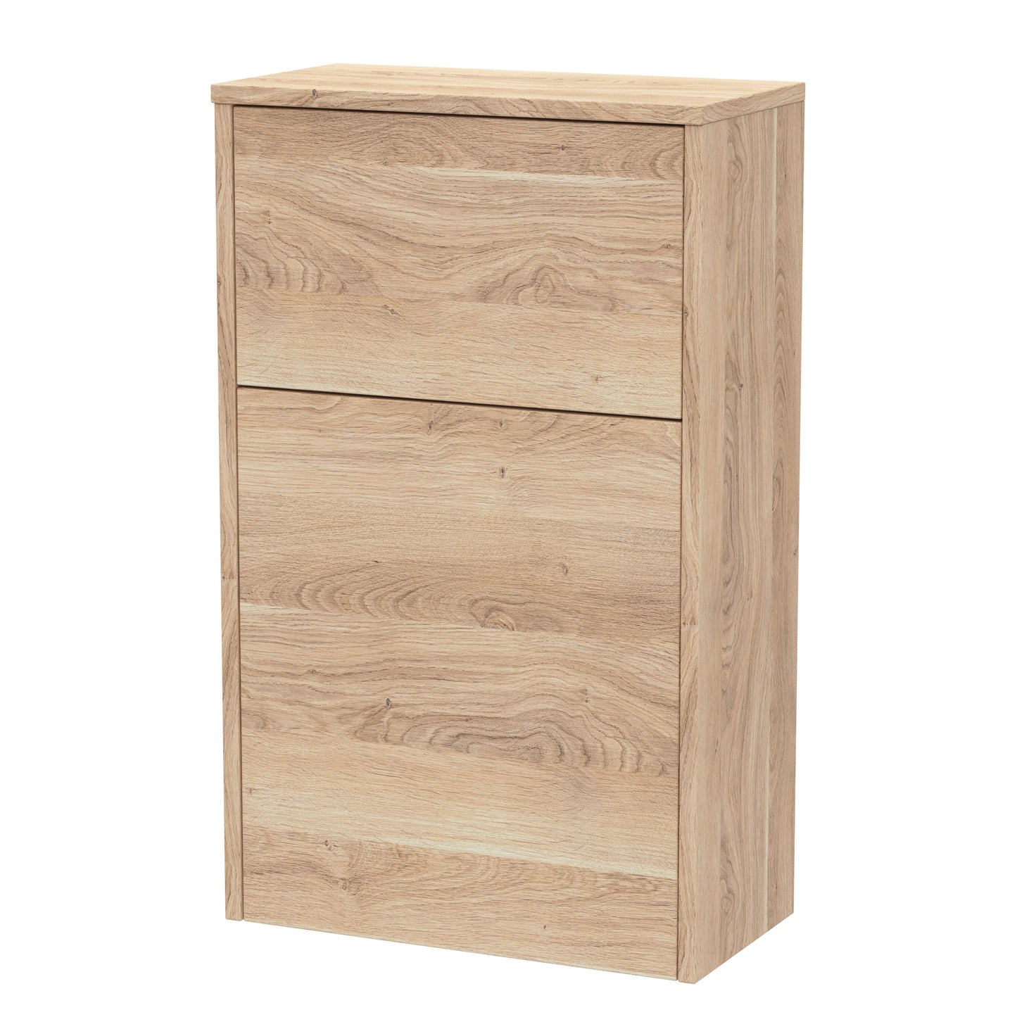 Nuie Lux Loftwood 500mm Bleached Oak Floor Standing WC Unit