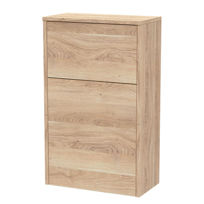 Nuie Lux Loftwood 500mm Bleached Oak Floor Standing WC Unit