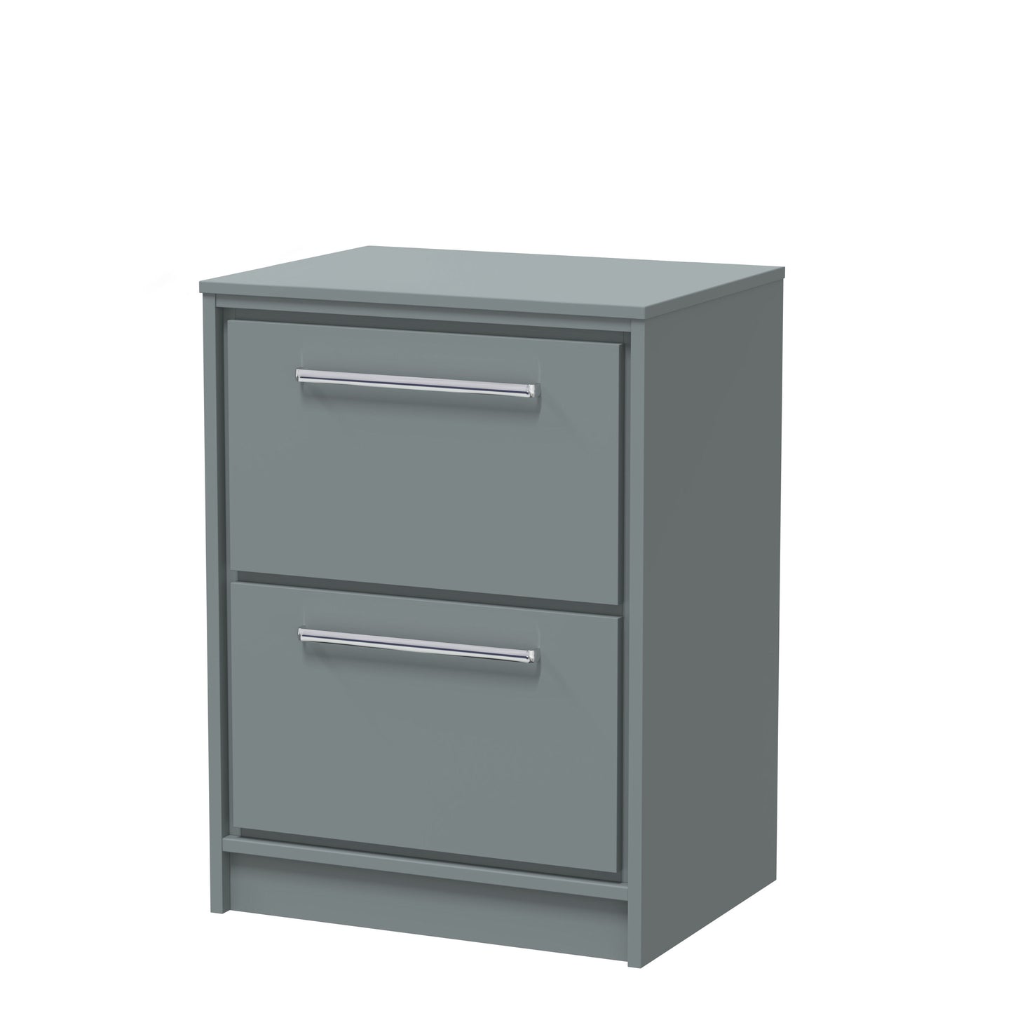 Lille 600mm Floor Standing 2-Drawer Vanity with Worktop