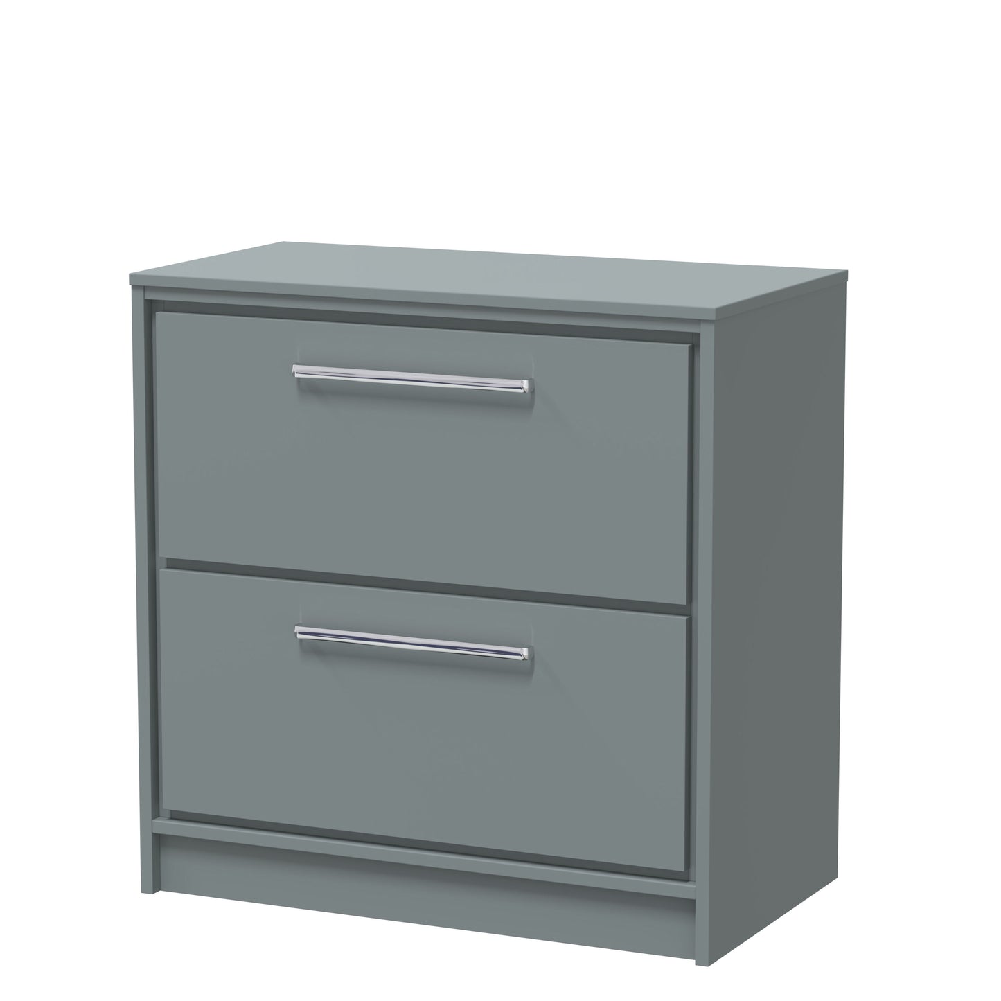 Lille 800mm Floor Standing 2-Drawer Vanity with Worktop