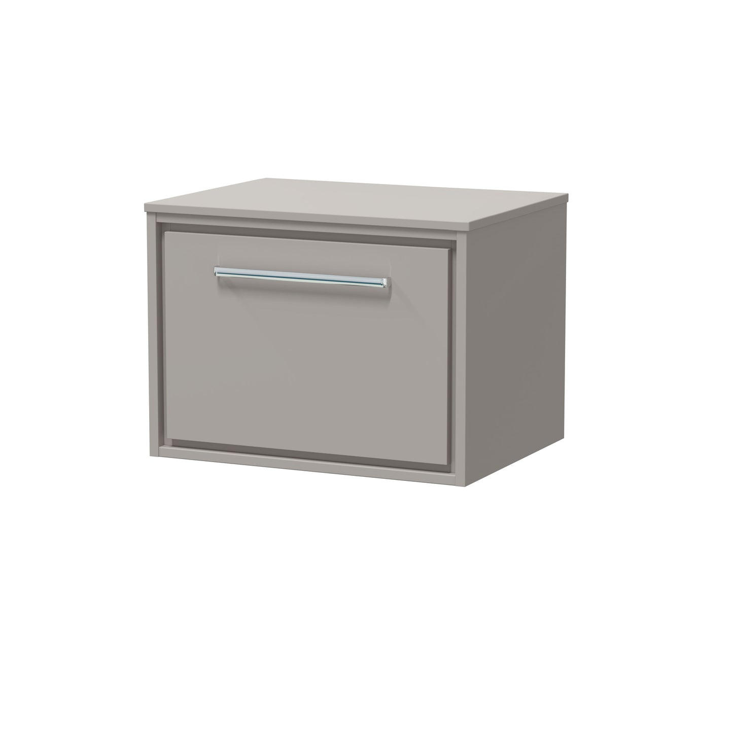 Lille 600mm Wall Hung Single Drawer Vanity with Worktop