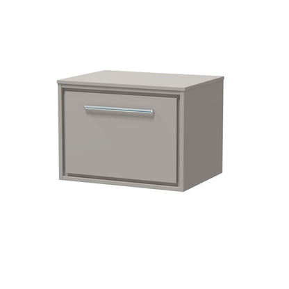 Lille 600mm Wall Hung Single Drawer Vanity with Worktop