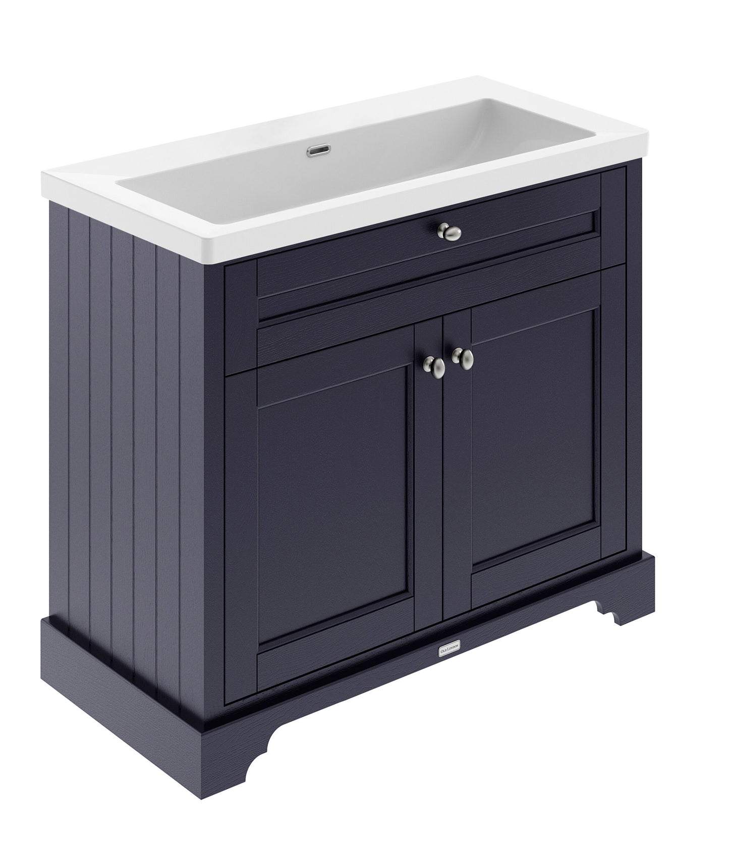 Old London 1000mm 2-Door Unit & Contemporary Fireclay Basin 0TH