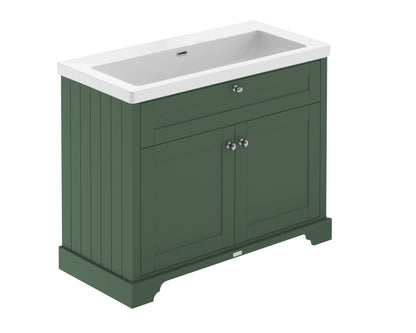 Old London 1000mm 2-Door Unit & Contemporary Fireclay Basin 0TH
