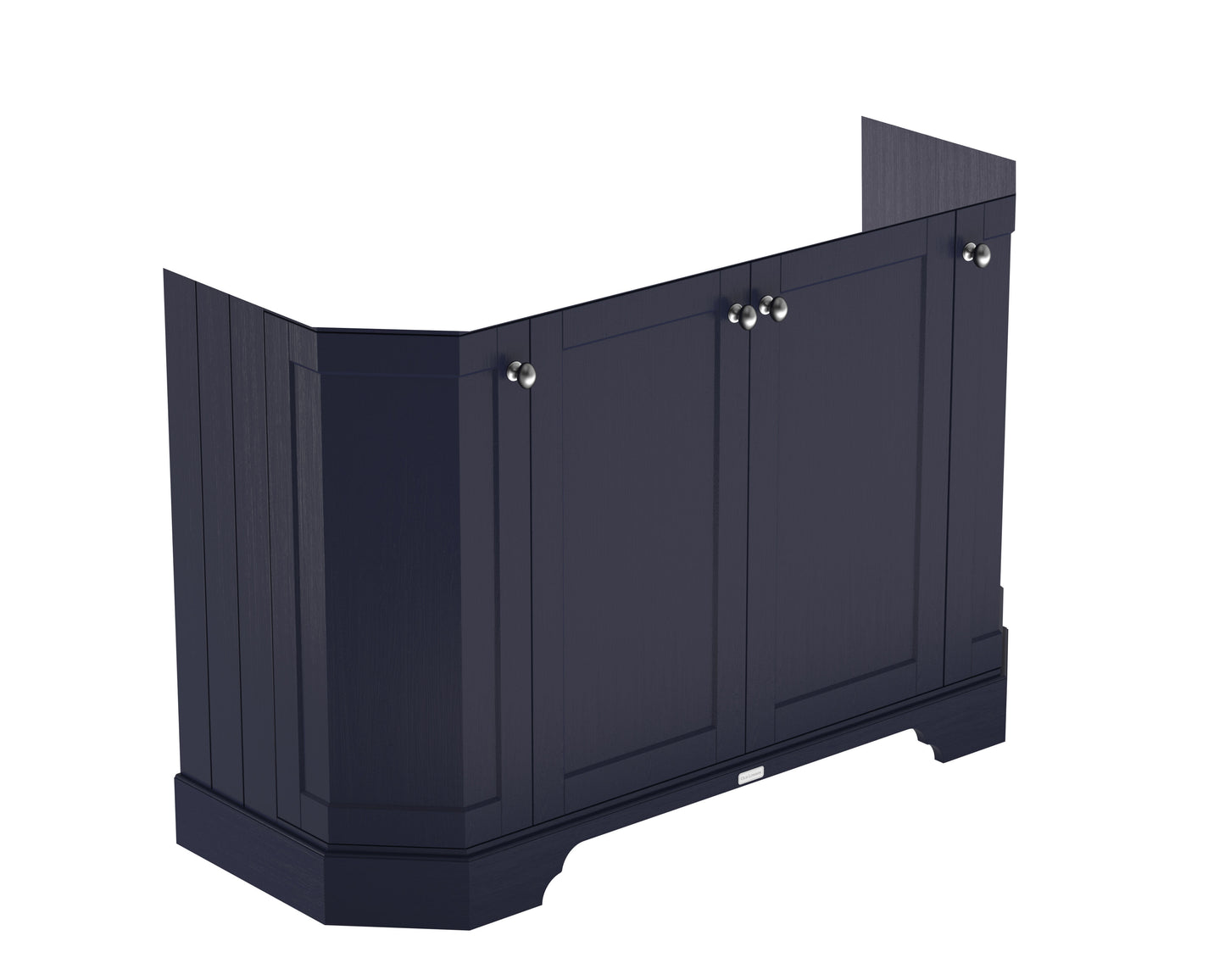 Floor Standing Angled 4 Door Basin Unit 1200mm