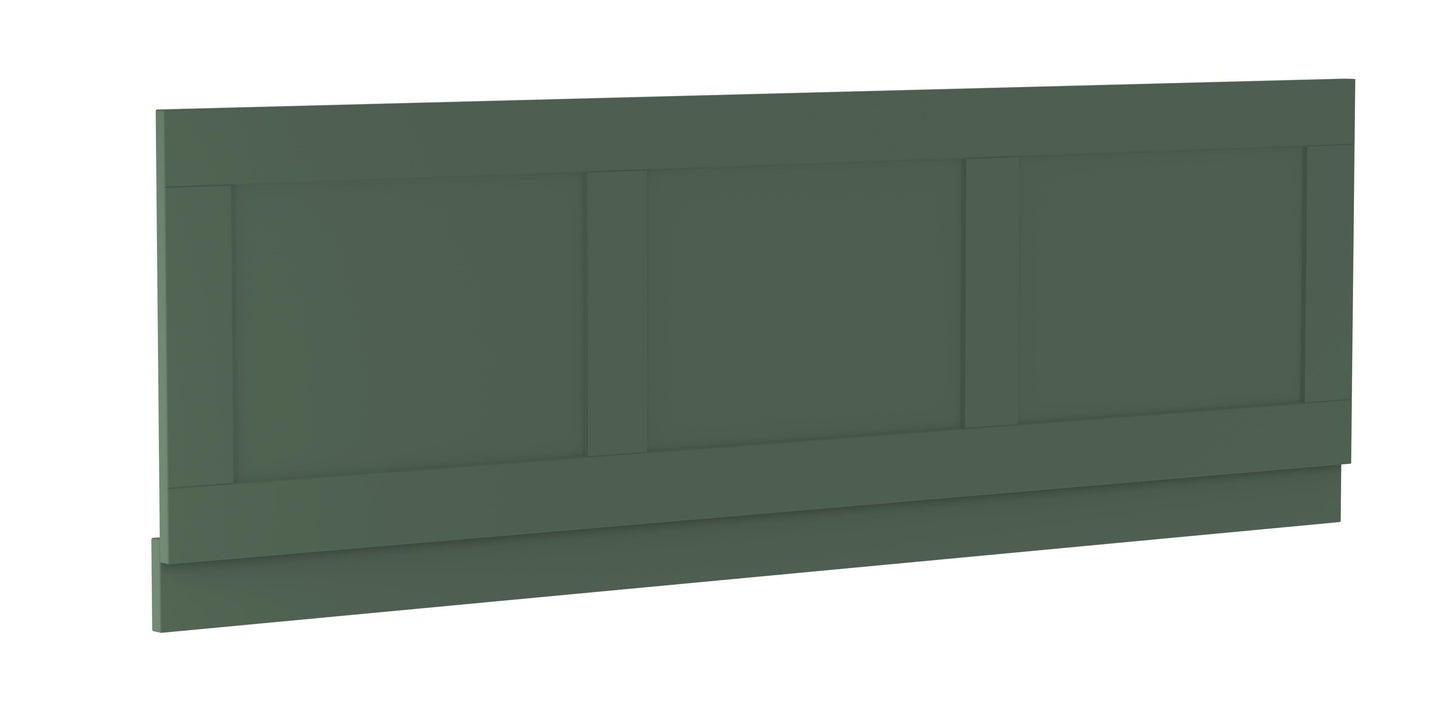 Hudson Reed Old London 1700mm Hunter Green MDF Vinyl Straight Front Bath Panel