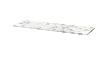 Nuie Lux 1205x460mm Carrera Marble Laminate Worktop
