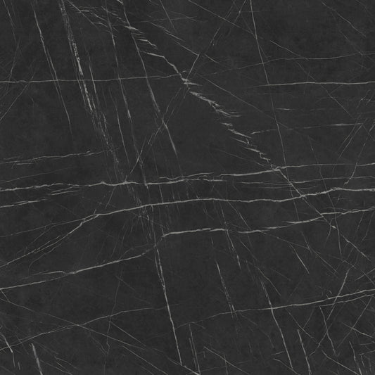 Nuie Lux 605x460mm Black Pietra Marble Laminate Worktop