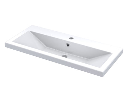 Ceramic Rear Tap Basin 805 x 360mm
