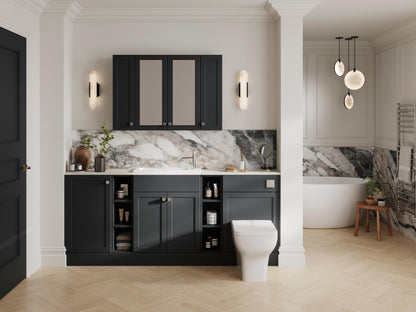 Square Wall Hung Pan