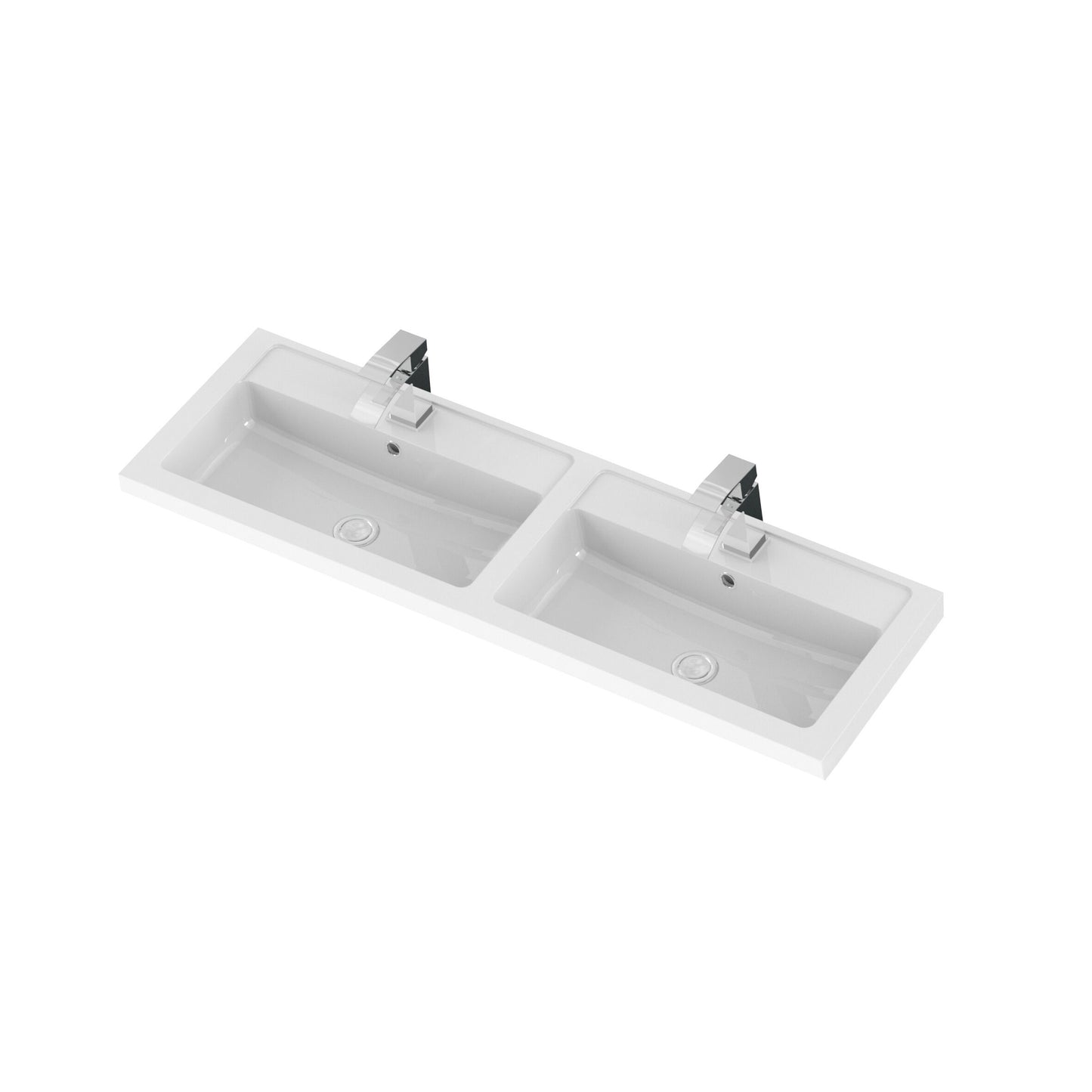 1200mm Double Polymarble Basin