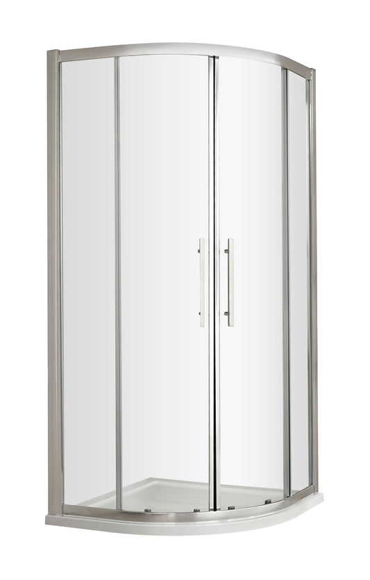 Hudson Reed Apex 980mm Framed Chrome Quadrant Shower Enclosure