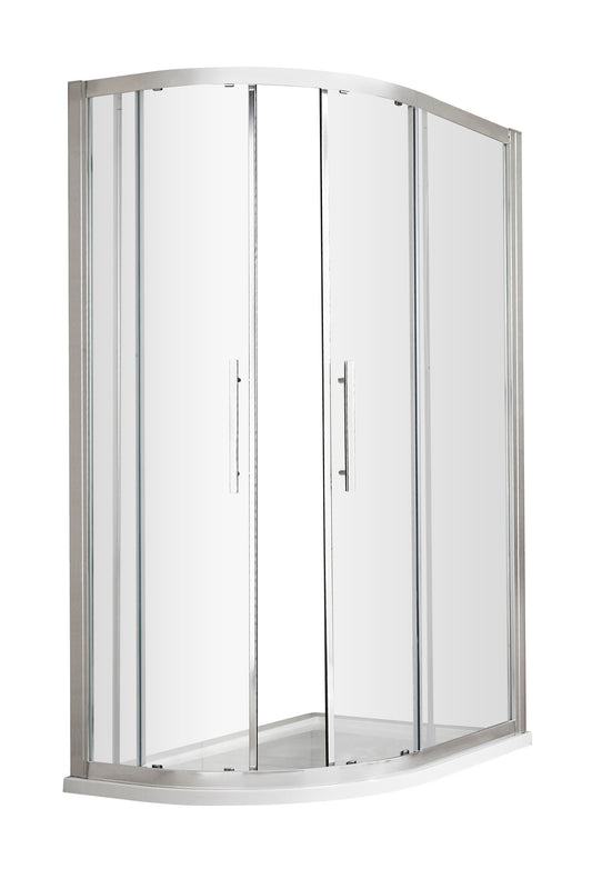 Apex  900 x 800mm Offset Quadrant Enclosure