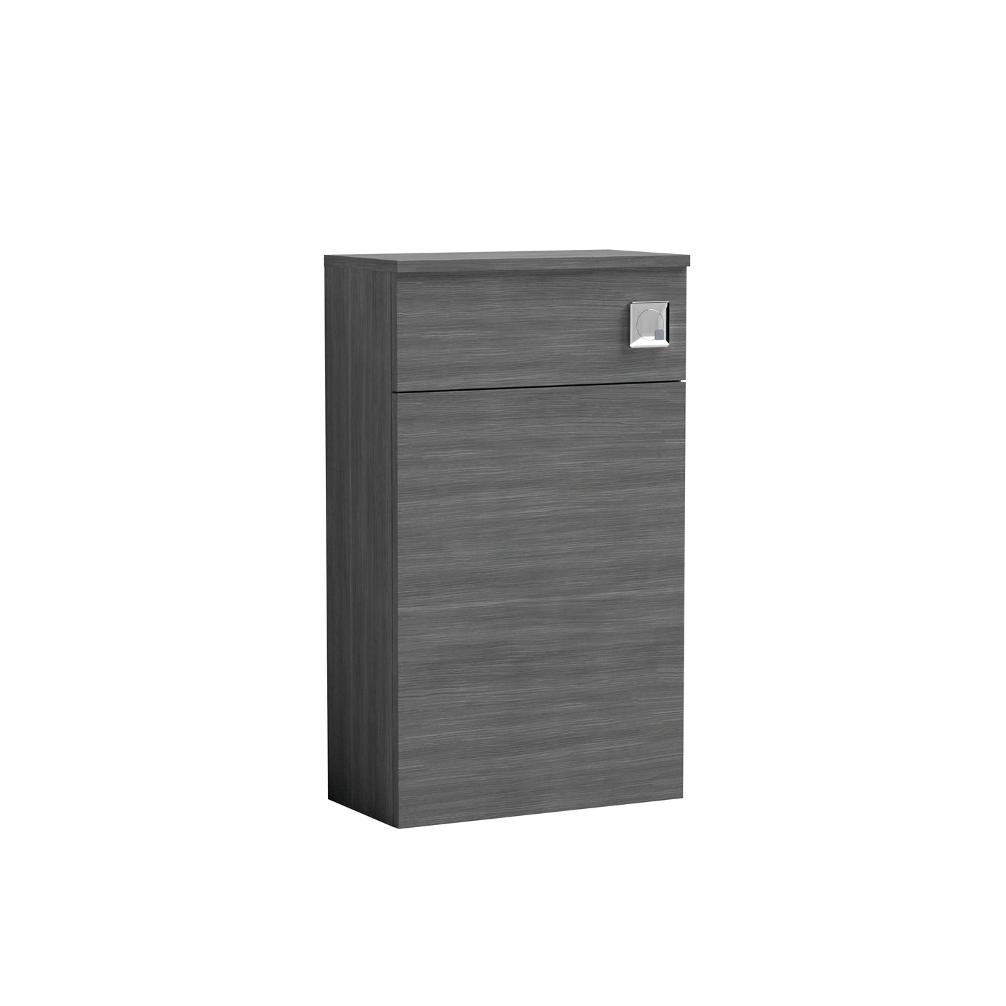 Nuie Athena 500mm Anthracite Woodgrain Floor Standing WC Unit