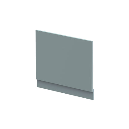 Nuie 700mm Monument Grey MFC Matt End Bath Panel With Plinth
