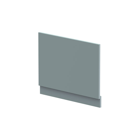 Nuie 700mm Monument Grey MFC Matt End Bath Panel With Plinth
