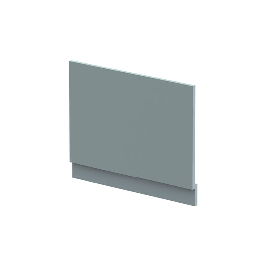 Nuie 750mm Monument Grey MFC Matt End Bath Panel With Plinth