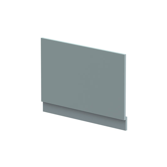 Nuie 800mm Monument Grey MFC Matt End Bath Panel With Plinth