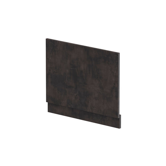 Nuie Havana 700mm Metallic Slate MFC Shower Bath Panel With Plinth
