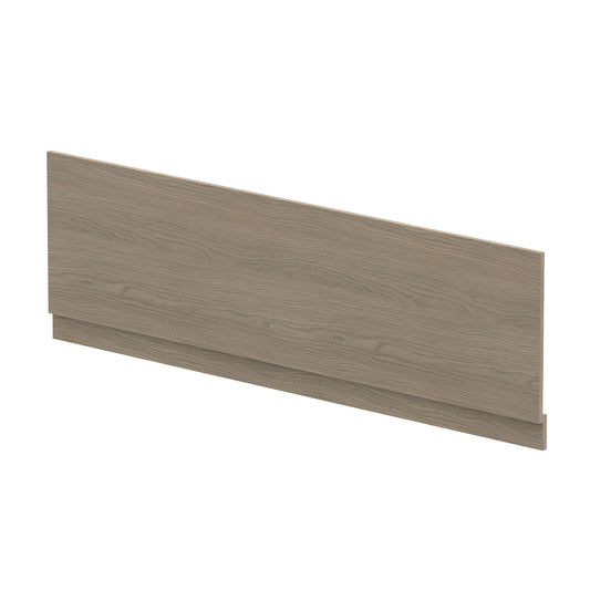 Nuie 1800mm Solace Oak MFC Woodgrain Front Bath Panel With Plinth
