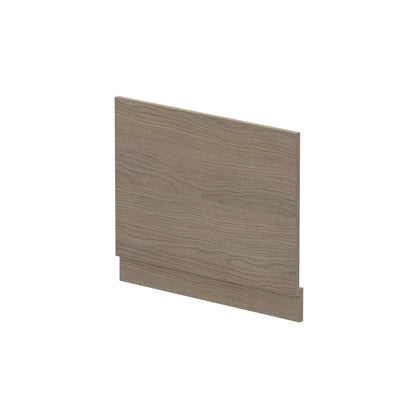 Nuie 700mm Solace Oak MFC Woodgrain End Bath Panel With Plinth