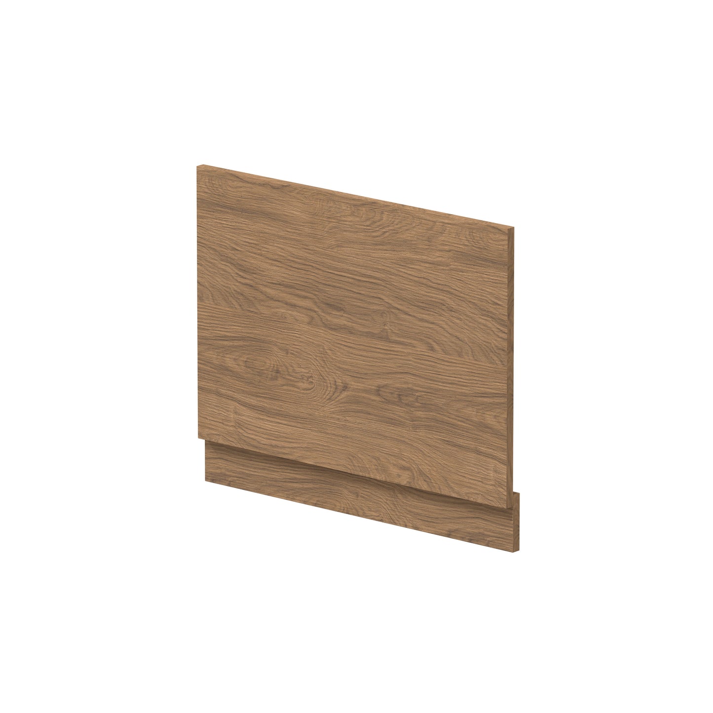Nuie 700mm Antique Oak MFC Woodgrain End Bath Panel