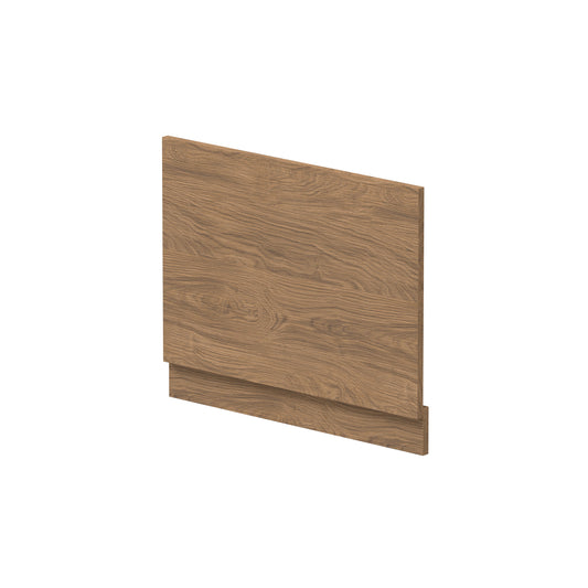 Nuie 700mm Antique Oak MFC Woodgrain End Bath Panel