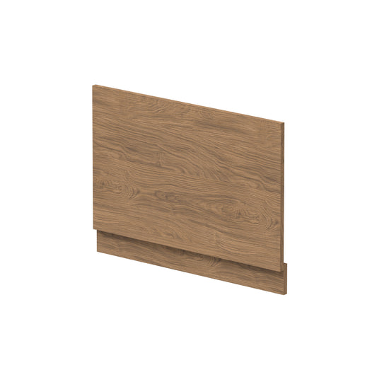 Nuie 800mm Antique Oak MFC Woodgrain End Bath Panel