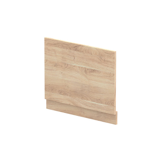 Nuie 700mm Bleached Oak MFC Woodgrain End Bath Panel
