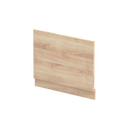 Nuie 750mm Bleached Oak MFC Woodgrain End Bath Panel