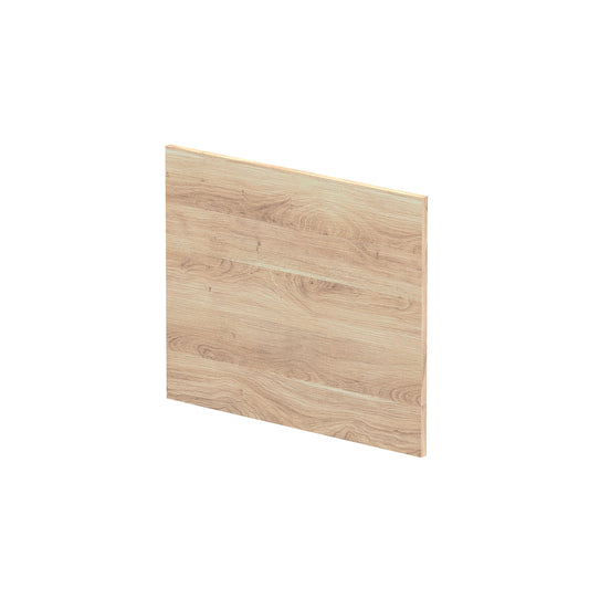 Nuie 680x18mm Square Bleached Cuneo Oak MFC Woodgrain Shower Bath End Panel