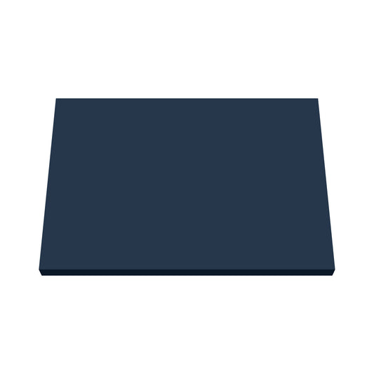 Nuie 605x390mm Indigo Blue MDF Matt Worktop