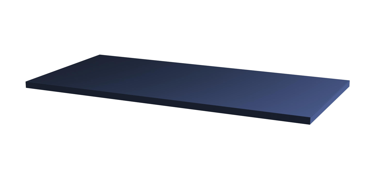 Nuie 805x390mm Indigo Blue MDF Matt Worktop