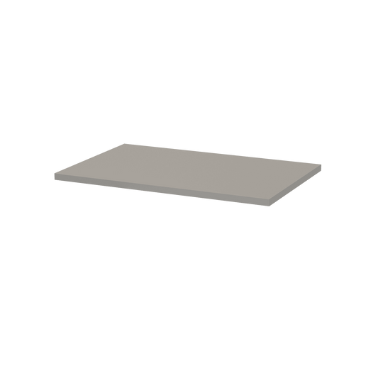 Nuie 600mm Satin Grey MDF Matt Furniture Worktop