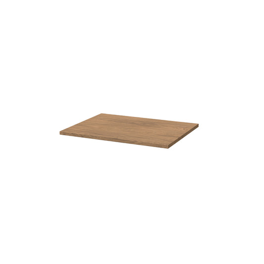 Hudson Reed 605x460mm Brown Casella Oak MFC Woodgrain Worktop