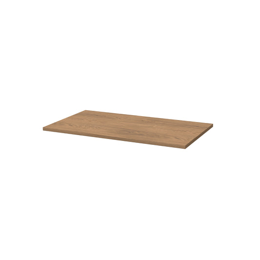 Hudson Reed 805x460mm Brown Casella Oak MFC Woodgrain Worktop
