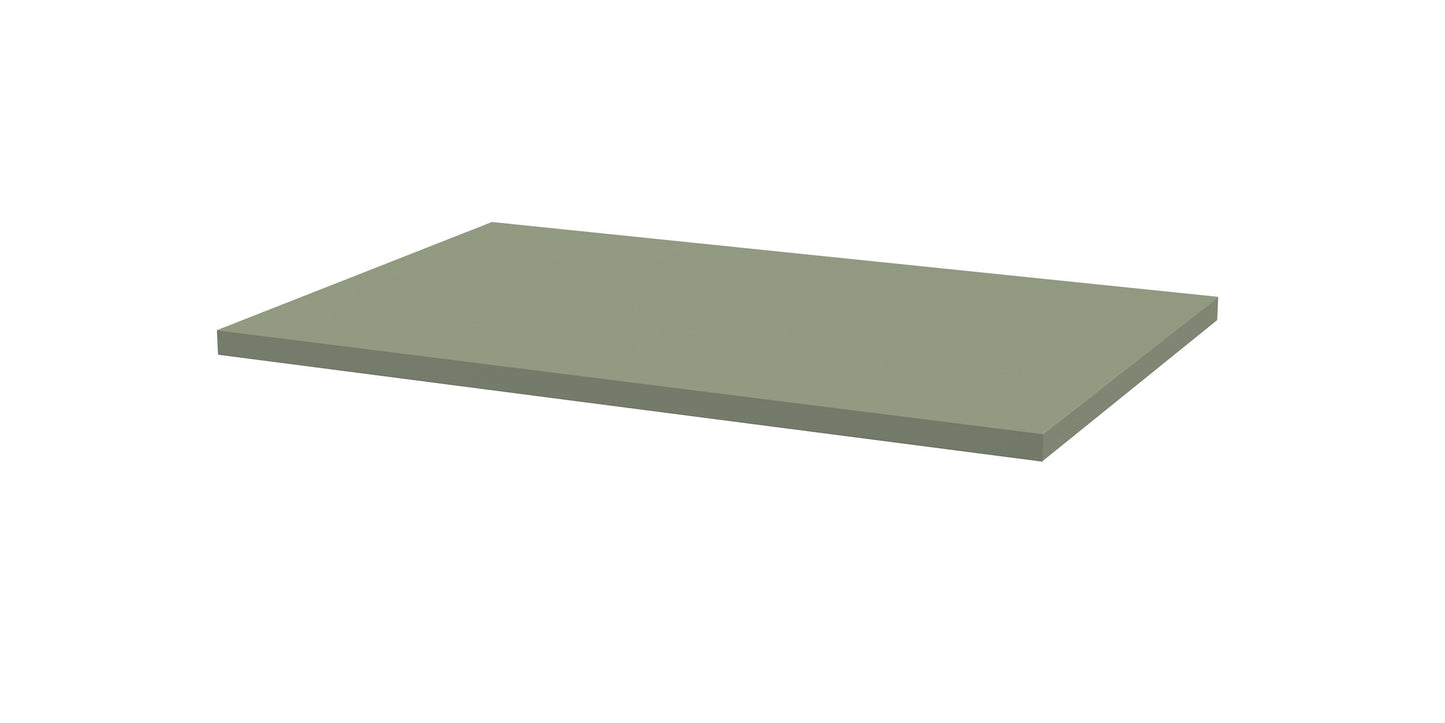 Nuie 600mm Satin Green MDF Matt Worktop