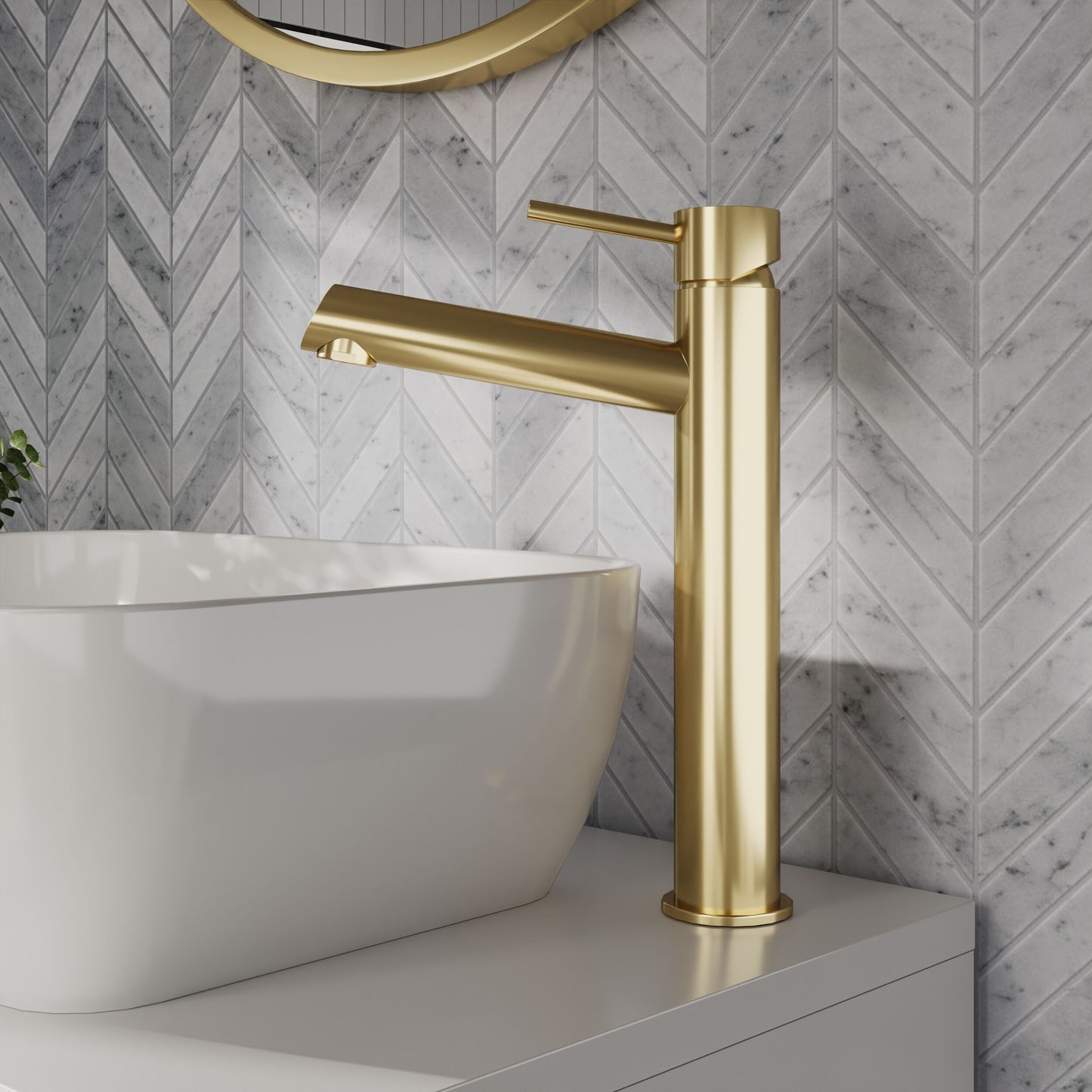 Navala High-Rise Mono Basin Mixer