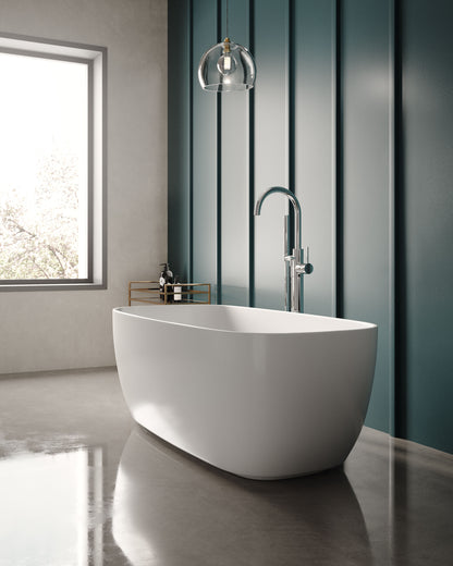 Hudson Reed 1495mm Freestanding Bath With Waste