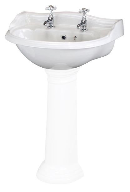 Chancery Large Basin 2 Tap Hole