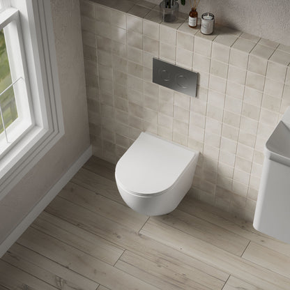 Freya Wall Hung Pan & Soft Close Seat