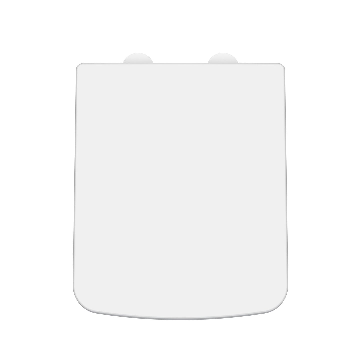 Nuie Square Soft Close Toilet Seat With Top Fix Hinge