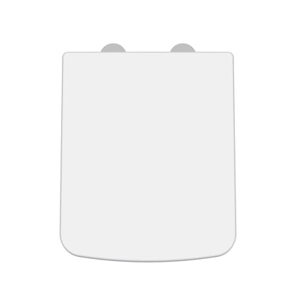 Nuie D-Shaped Soft Close Toilet Seat With Quick Release Hinge