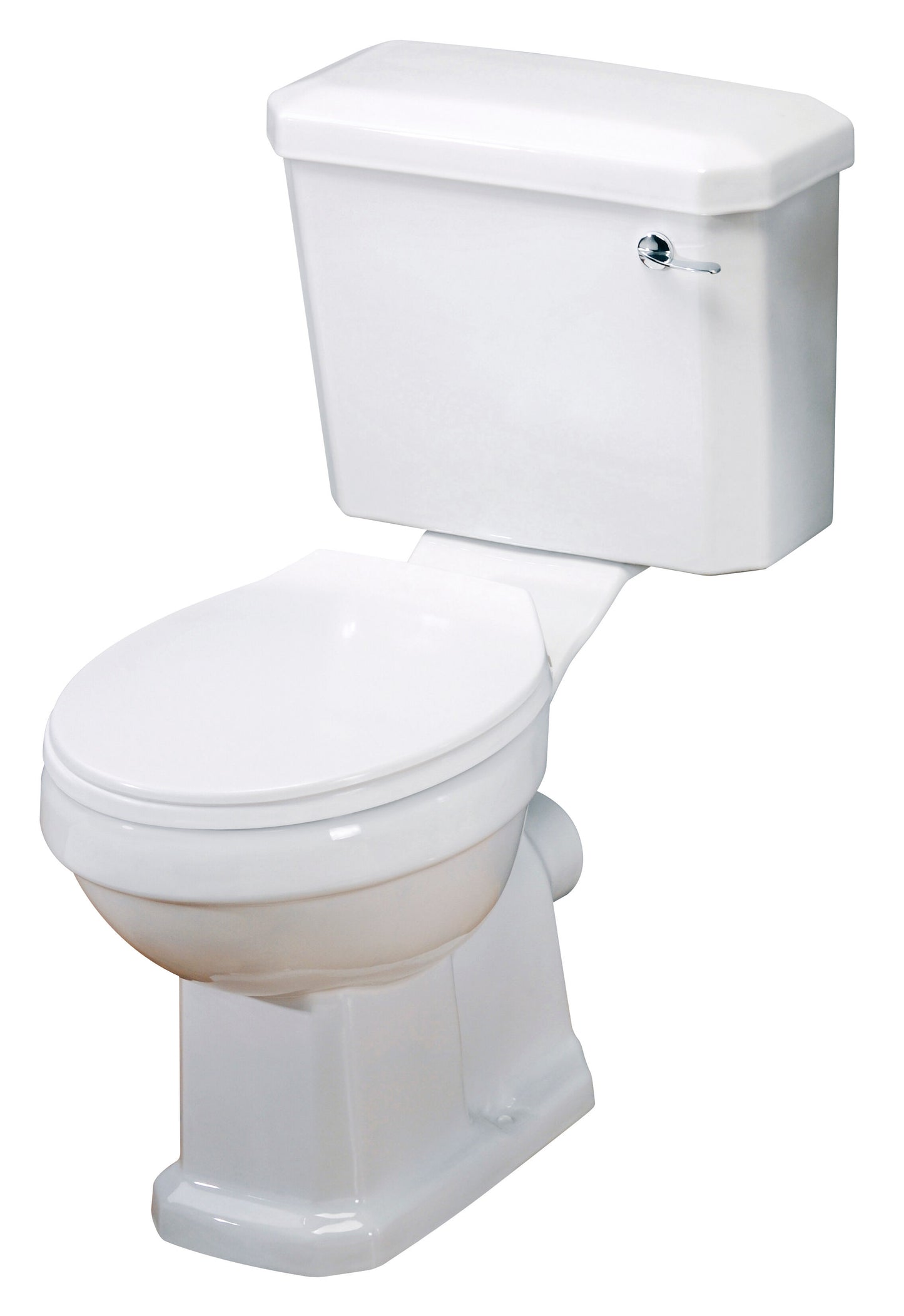 Carlton Toilet Cistern with Chrome Lever & Fitting