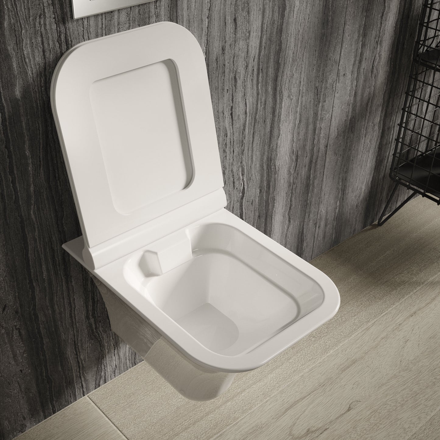 Grace Rimless Wall Hung Pan & Seat