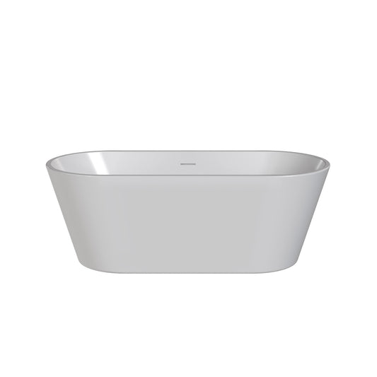 Nuie Choice 1600mm Freestanding Bath With Legs And Waste