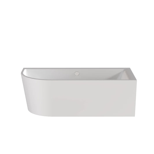 Nuie Choice 1700mm Right-Hand Corner Bath With Legs