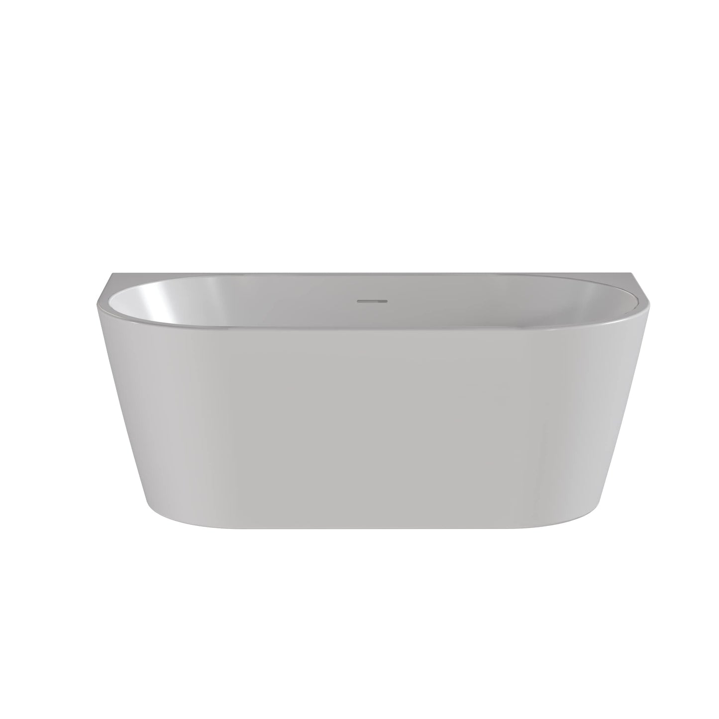 Nuie Choice Myriad 1500mm Back To Wall Bath With Legs And Waste