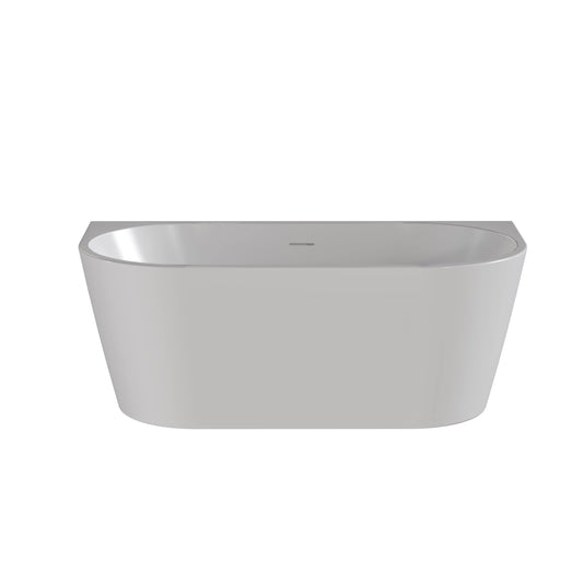 Nuie Choice Myriad 1500mm Back To Wall Bath With Legs And Waste