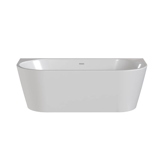 Nuie Choice Myriad 1700mm Back To Wall Bath With Legs And Waste